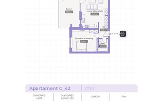 Apartament de vanzare 2 camere ARQA Jolie Village - Poză 4