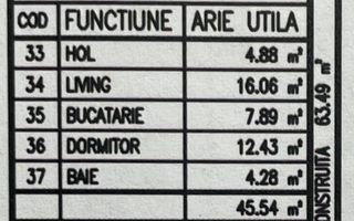 Apartament 2 camere, bloc nou, P+3, Ap.06, Parter, Bl.3 - CP2440333 - Poză 7