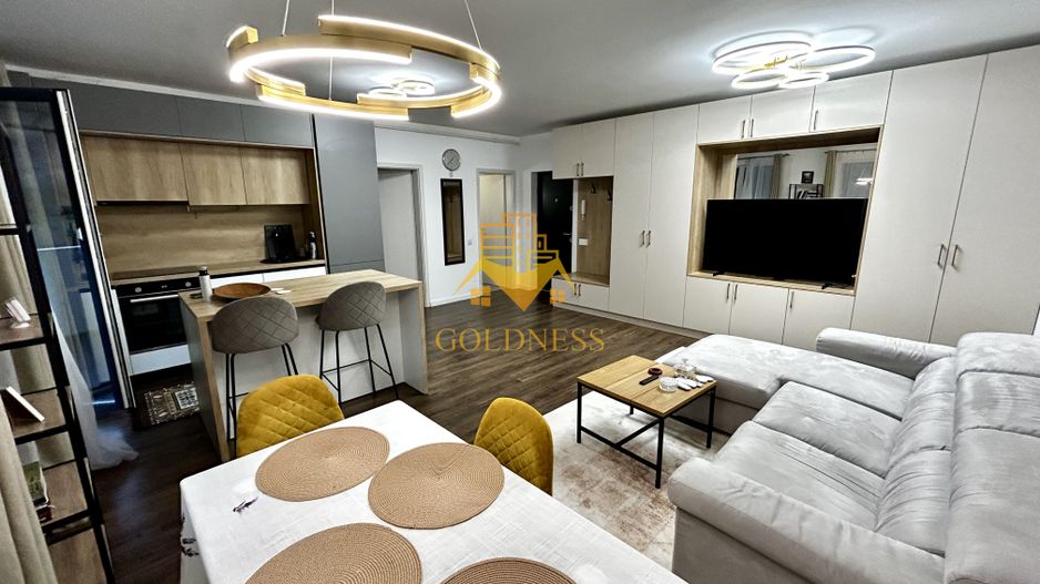 2 camere open space, Modern, Parcare, Zona Fagului, Floresti - Poză 4