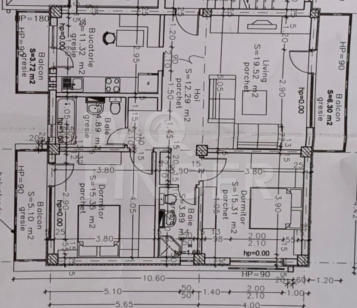 Vânzare 3 camere Buna Ziua, 84 mp, zona BT, garaj, 3 balcoane - Poză 4