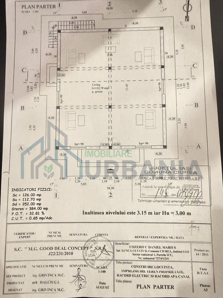 Casă de vânzare, 4 camere, 340 mp, Lunca Cetățuii – 310.000 EUR - Poză 1