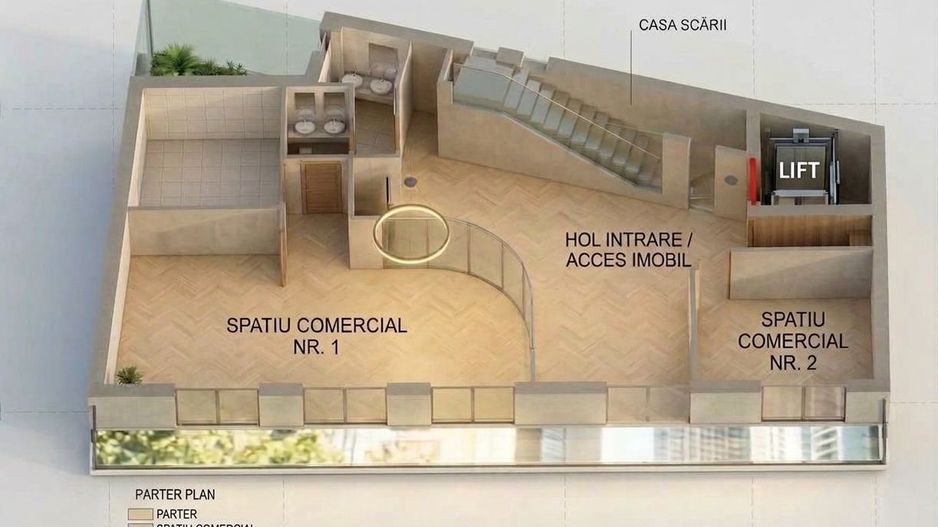 COMISION 0% - Cladire Birouri 549 mp P+5 - Pache Protopopesc - Strada Plantelor - Poză 4