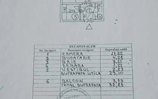 Rahova | Garsoniera | 33mp | dec | et 10 | 59.000 euro - Poză 8