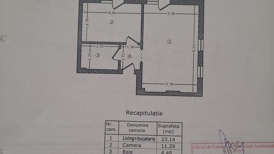 Apartament cu doua camere, Aparatorii Patriei, 92.600€ - Poză 9