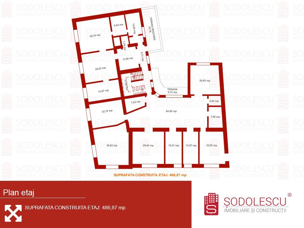 Imobil pretabil cladire de birouri, clinica medicala - Central - Poză 10