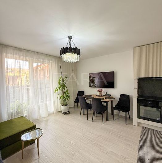 Apartament cu 2 camere, ultarfinisat, mobilat, cu grădină proprie. - Poză 4
