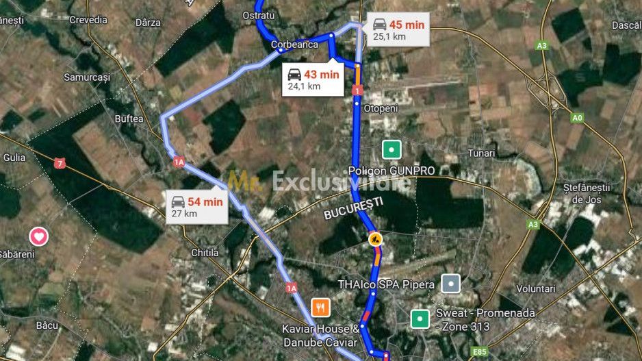 Teren pentru constructie casa în Ostratu-Corbeanca,  utilitati pe teren - Poză 4