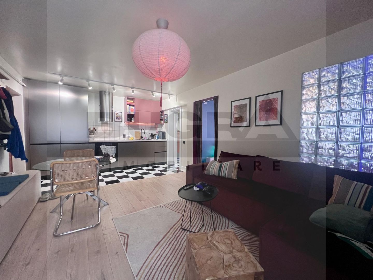 Apartament de 1 camera, 40mp, nisa de dormit, Home Garden - Poză 3