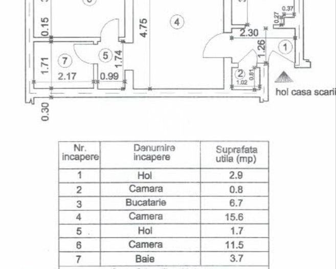 Vanzare Apartamnet 2 camere - Poză 2
