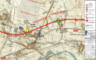 Teren extravilan Ungheni jud. Mures 4,4 ha - nod din Autostrada Transilvania - Poză 3