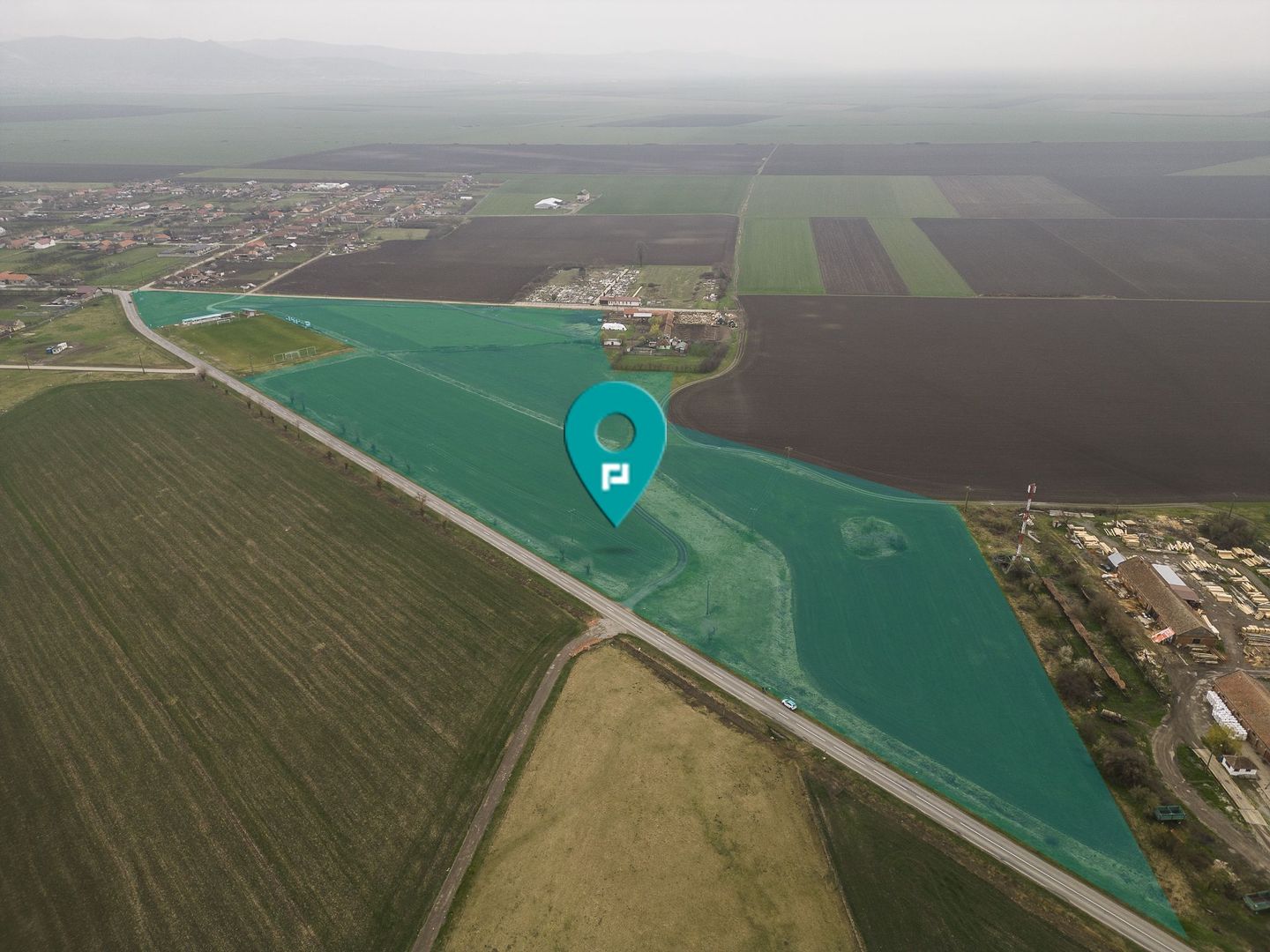 Teren 76.000mp între Sântana și Caporal Alexa - Poză 1