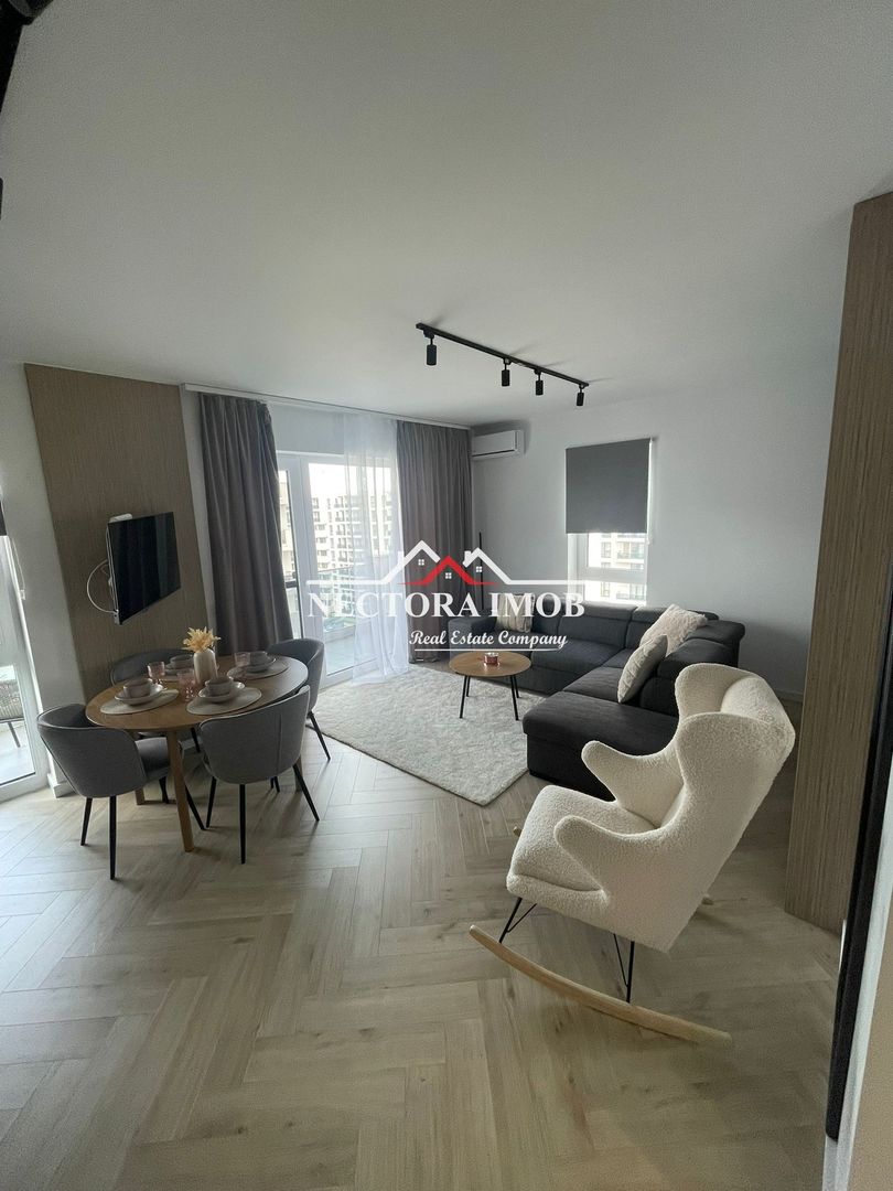 NECTORA IMOB-Apartament 3 camere, Prima Arena, 65 mp, Mobilat/Utilat - Poză 1