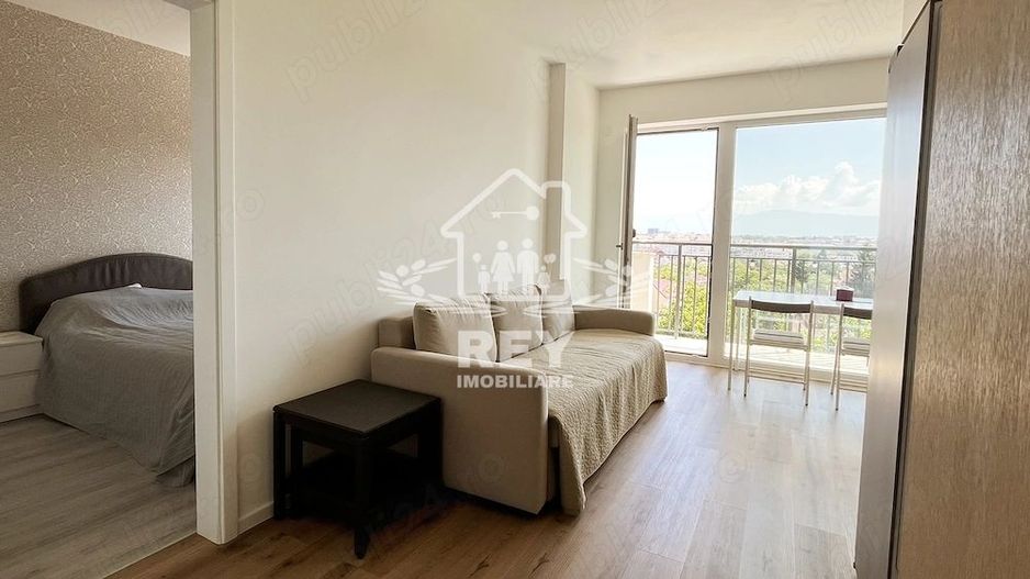 Prima închiriere   Apartament 2 camere + balcon 10 mp. cu vedere panoramică - Poză 8