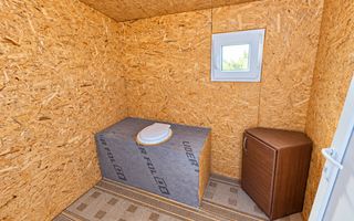Cabană din lemn, 2 camere, panouri solare, teren 500 mp, Bărăbanț - Poză 6