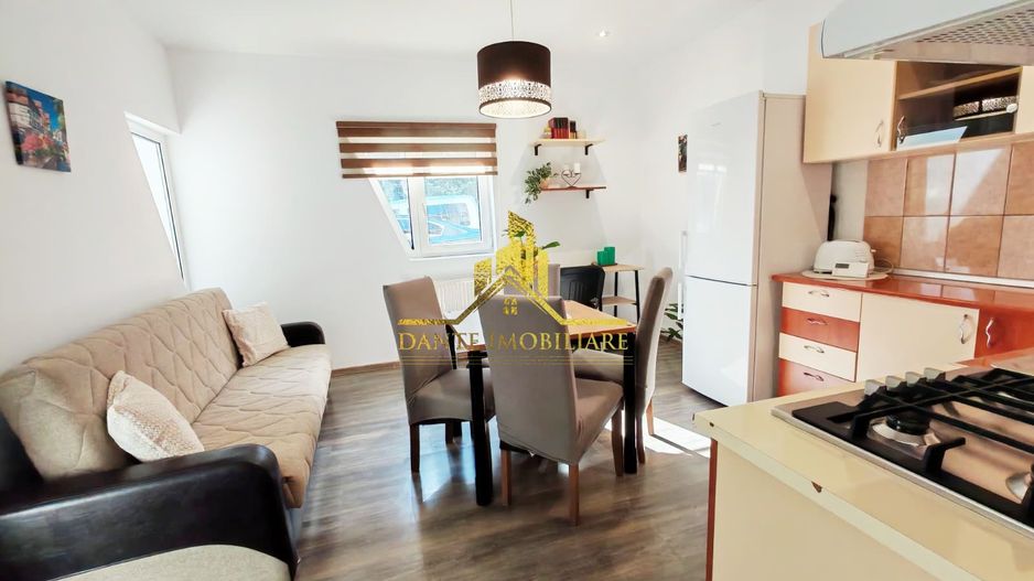 2 camere, mobilat modern, bloc nou, terasa, parcare, Calea Turzii - Poză 1