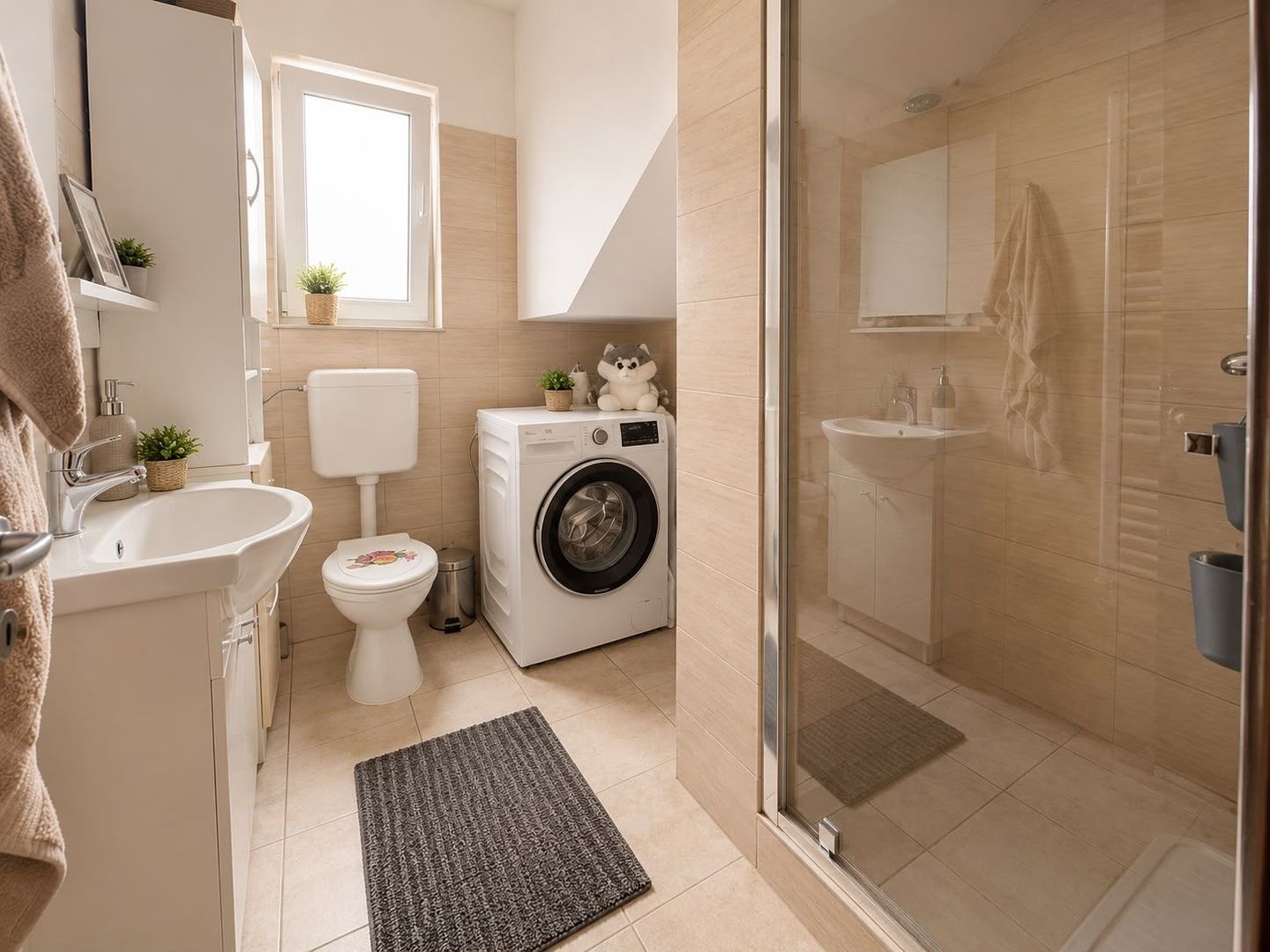 COMISION 0% | Duplex Mobilat Cu 4 Camere | Giroc | 90 mp | Teren 200mp - Poză 10