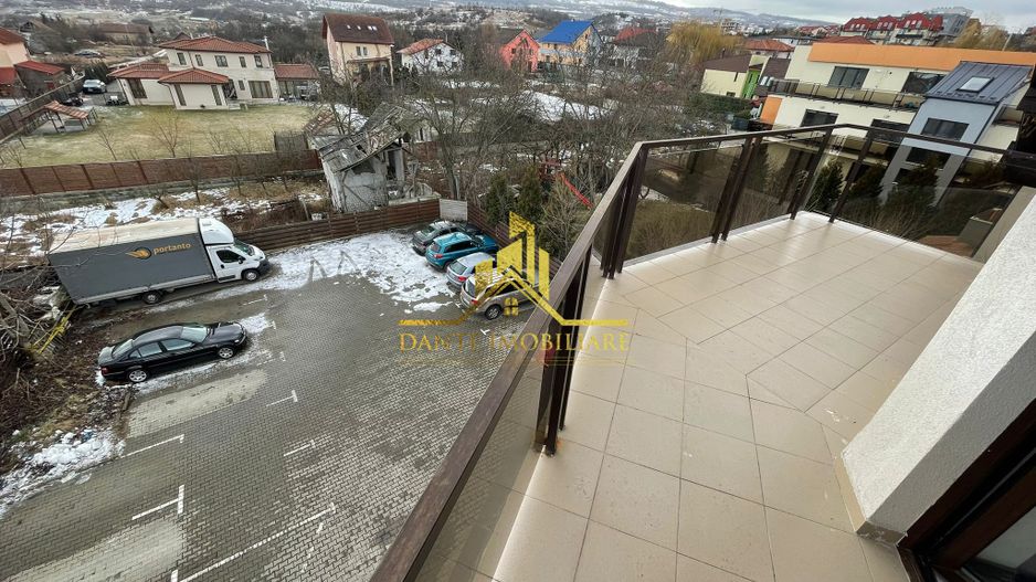 3 camere, bloc nou, modern, parcare, terasa, Buna Ziua, str Fagului - Poză 8