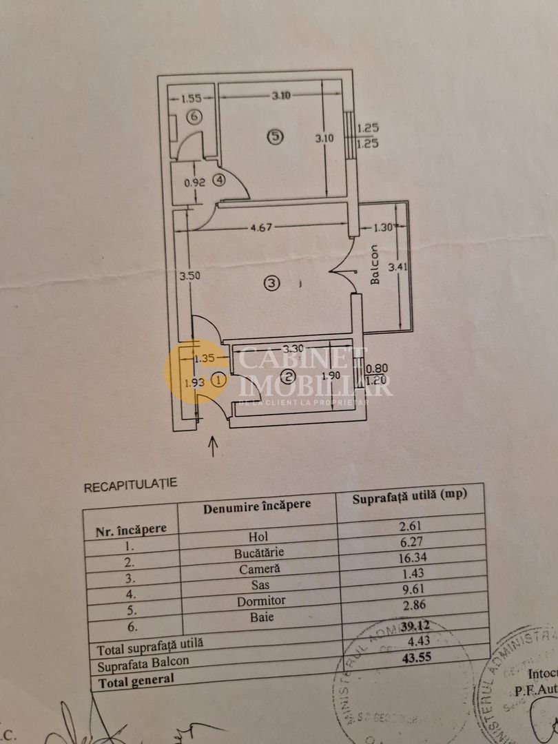 2 Camere-etaj 2-Rond Zimbru - Poză 10