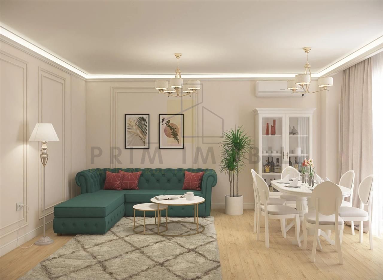 2 Camere decomandat 67 m2 bloc nou de vanzare Alexandru cel Bun / Galata Comision 0% - Poză 8