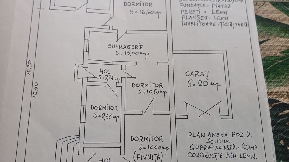 Casa 5 camere, foișor , garaj și teren 800mp cu toate utilitățile! - Poză 32