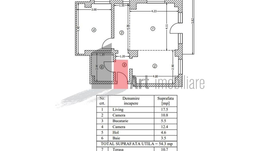 Apartament Premium 3 Camere 65 m2 Militari Residence Utilat Smart Home - Poză 8