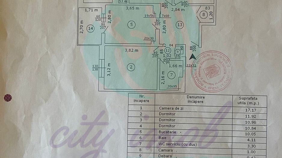 Ap 4 camere 89 mp – Turda / Bd. Mihalache, 10 minute de Piața Victoriei - Poză 4