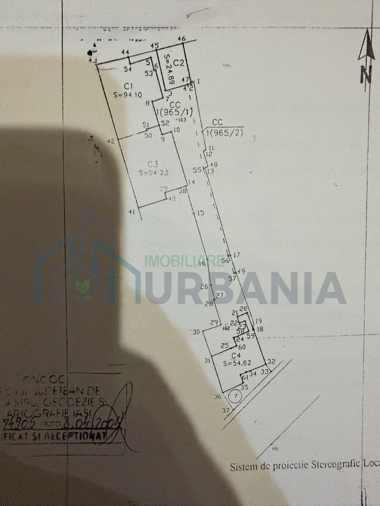 Proprietate de vânzare, 509 mp teren și 379 mp utili clădiri, zonă centrală Iași – 4 corpuri de clădire, potențial rezidențial și comercial - Poză 1