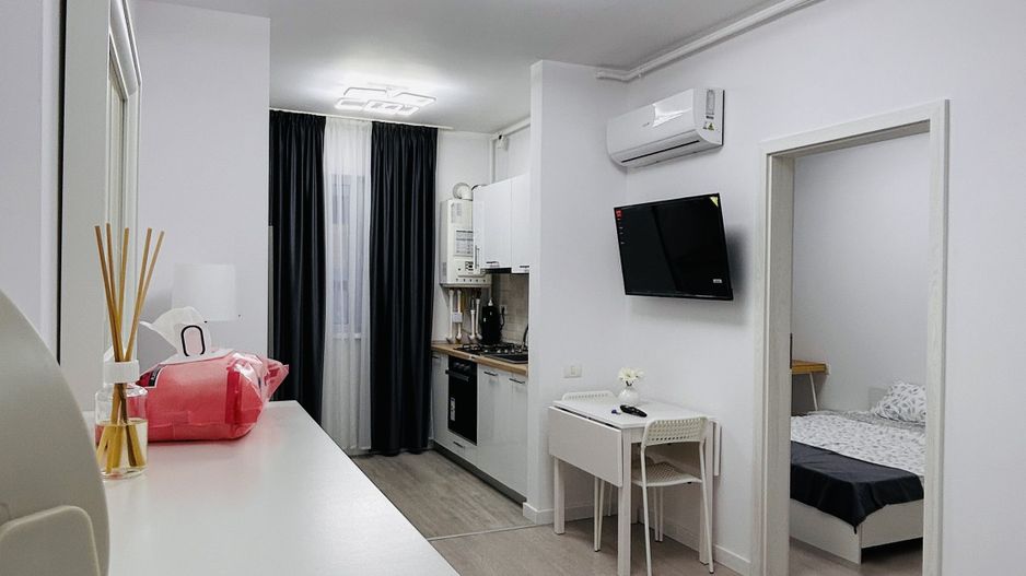 Apartament 2 camere tip studio, loc parcare subteran, prima inchiriere - Poză 1