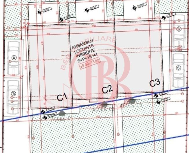 Vilă Triplex 4 Cam Arhitectură Modernă- Grădină Individuală -Panouri solare - Schiță 12