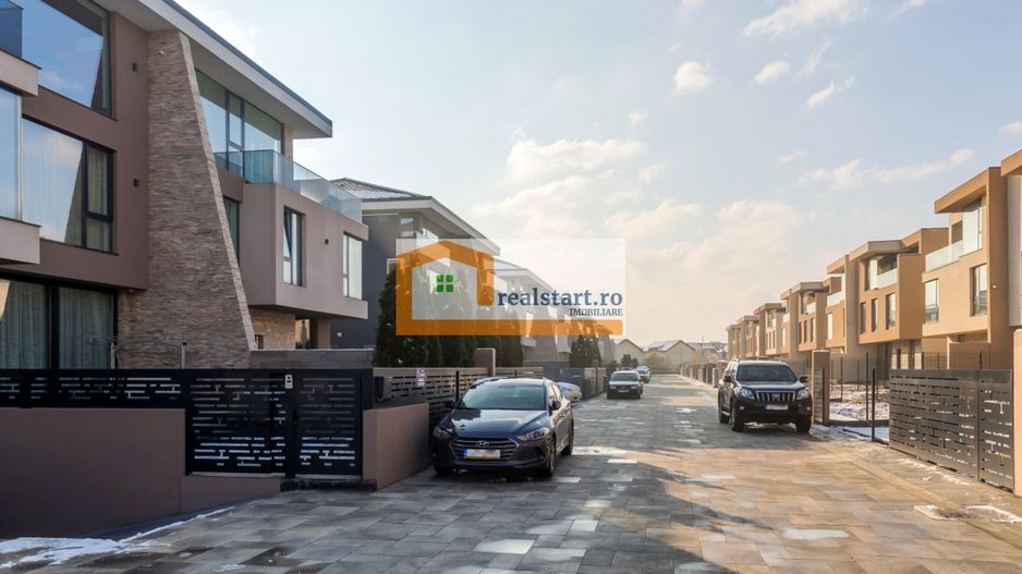 Pipera, Complex de vile, curte proprie, garaj, solutii smarthome, acces facilA3 - Poză 30