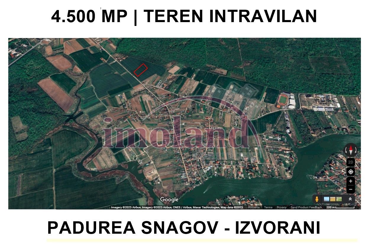 Teren intravilan - 4500 mp - Izvorani - Padurea Snagov - Poză 1