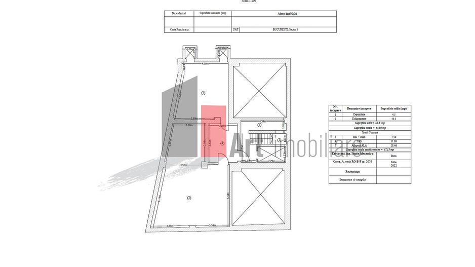 Cladire de inchiriat|Apartamente/birouri - Zona Gara de Nord/Polizu - Poză 19
