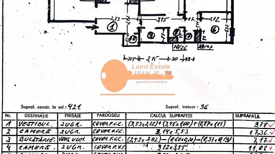3 camere Cramgasi - Schiță 8