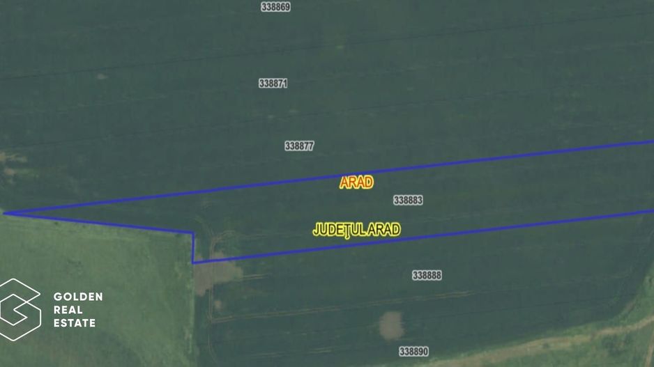 Teren extravilan agricol, 17.199mp, la iesirea din Arad spre Sofronea - Poză 1