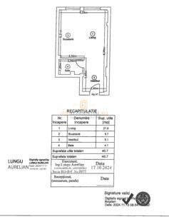 Studio spațios | Ivory Residence Pipera | 40.7 mp | Etaj 2 - Schiță 8