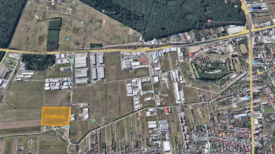 Teren logistic - Otopeni - Str. Avram Iancu - Parcelabil - Schiță 6