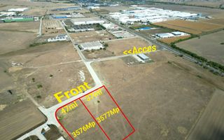 Teren industrial cu acces la centura - Poză 1