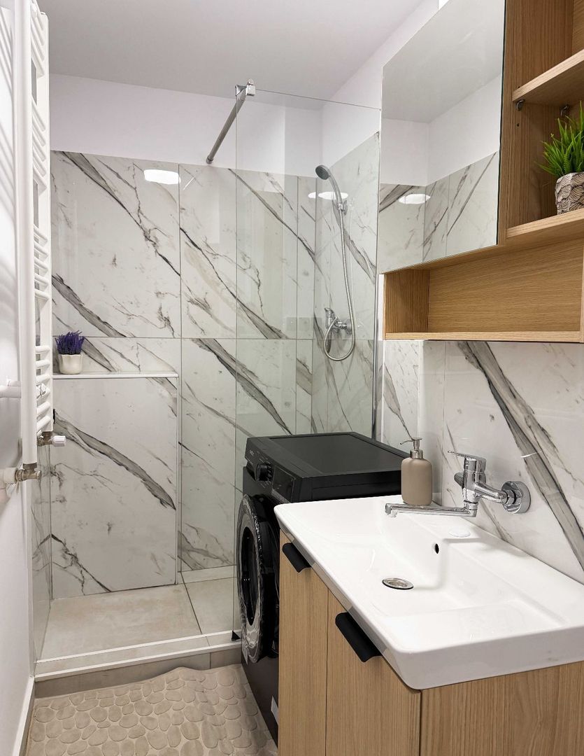 GARSONIERA TITAN, RENOVATA, BUCATARIE INCHISA, MOBILATA, COMISION 0% - Poză 7