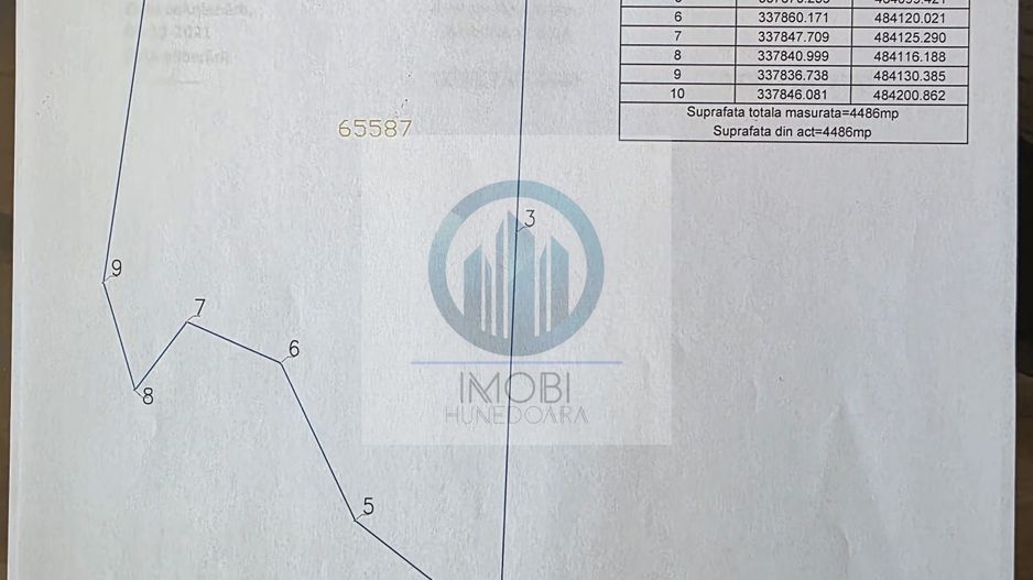 TEREN DE VÂNZARE – 4.486 MP – DEVA, HUNEDOARA - Poză 4