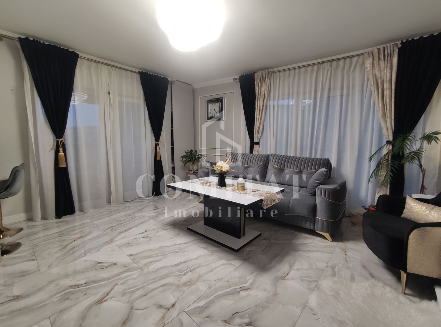 Apartament | 3 camere | Cartierul dambu rotund | zona Mega image - Poză 2