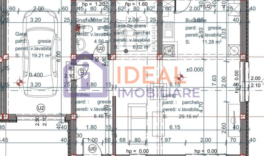 Casa Moderna cu 4 camere si 300 mp curte, in Selimbar - Schiță 46