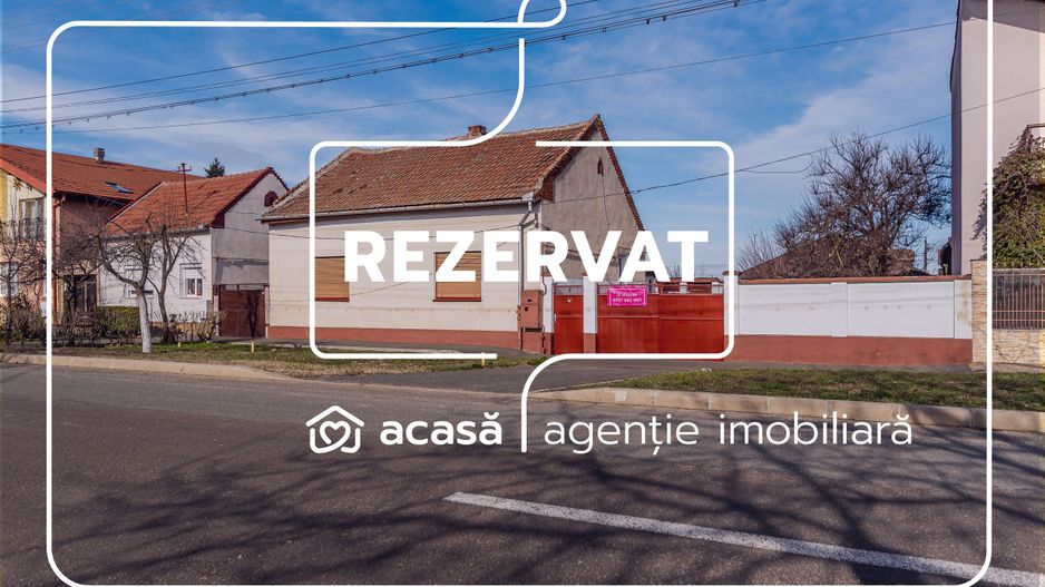 REZERVAT!Casă cu teren 846 mp Micalaca, Strada Lipovei. - Poză 1