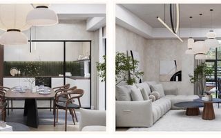 Locuință tip duplex cu design modern și curte proprie | 800m Colosseum mall - Poză 4