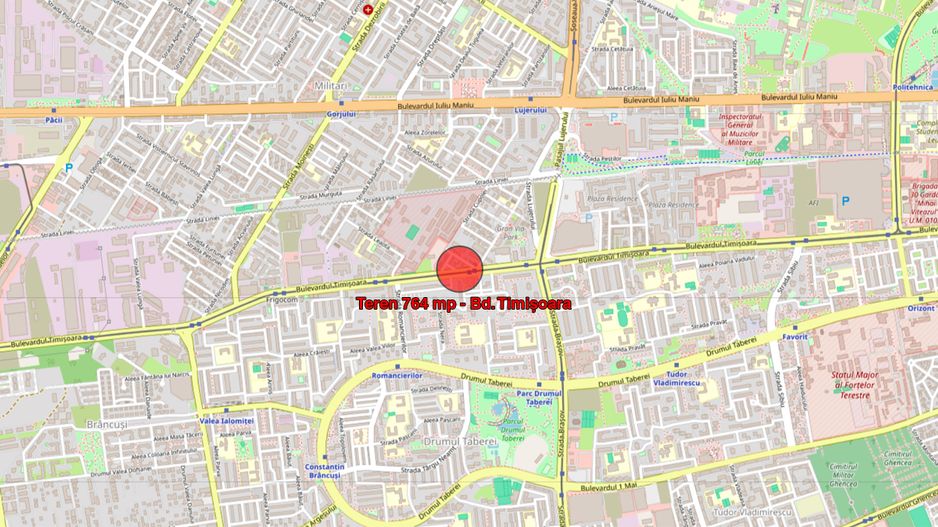 Teren cu potential comercial 764mp Bulevardul Timisoara - Poză 3