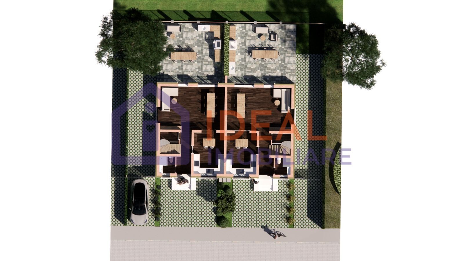 Duplex elegant cu 4 camere, curte și loc de parcare – design modern, Șura Mică - Poză 5