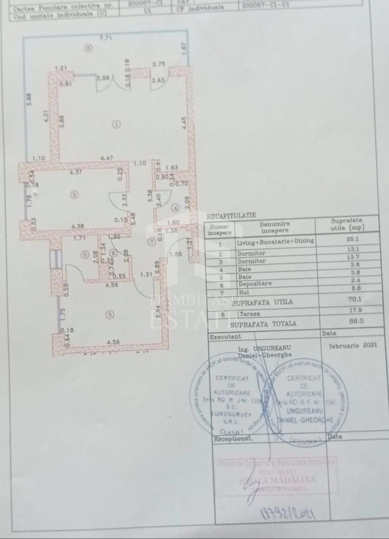 Apartament 3 camere Central District Fizicienilor Camil Ressu I.O.R. - Schiță 30