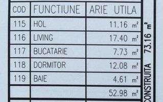 Apartament 2 camere, bloc nou, P+3, Ap.07, Et.1, Bl.5 - CP2461567 - Poză 7