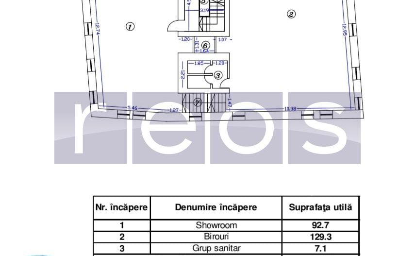 VANZARE -CLADIRE DE BIROURI - ARHITECTURA EXCEPTIONALA - Poză 28