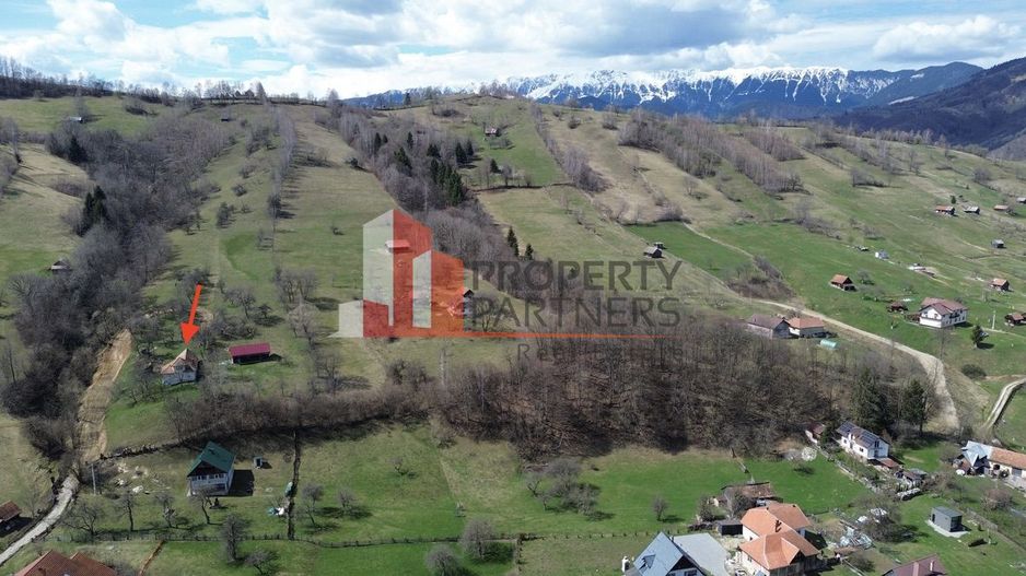 TEREN 11.500 MP + CASA AUTHENTICA ÎN BRAN – ȘIMON | VEDERE BUCEGI - Poză 2
