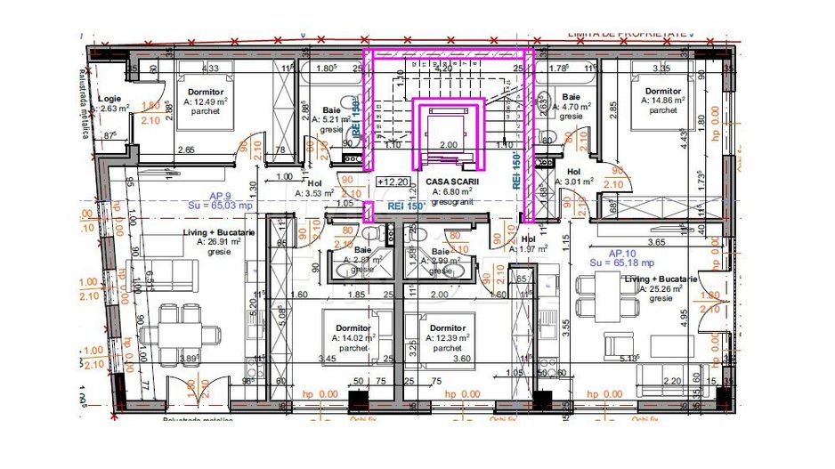 Vanzare 2 camere 59 mp + terasa 18 mp,  Marasti, zona benzinaria MOL - Poză 5
